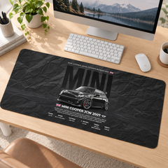 Mini Cooper JCW Siyah Teknik Tasarım Mouse Pad - Y1065