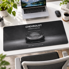 Chevrolet Corvette ZR1 Siyah Tasarım Mouse Pad - Y1068