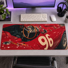 Klasik Yarış Otomobili 96 Kokpit Mouse Pad - Y1089