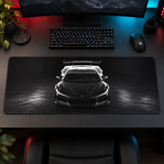Siyah Süper Otomobil Stüdyo Işıkları Mouse Pad - Y1161