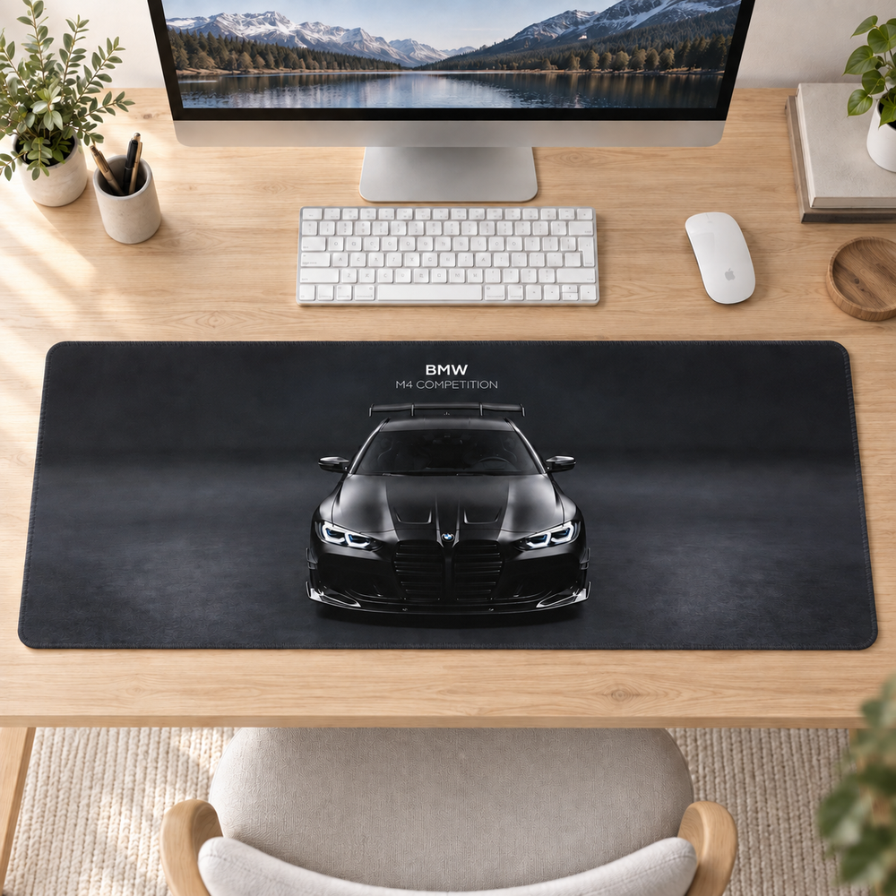 BMW Siyah Stüdyo Portresi Mouse Pad - Y1170