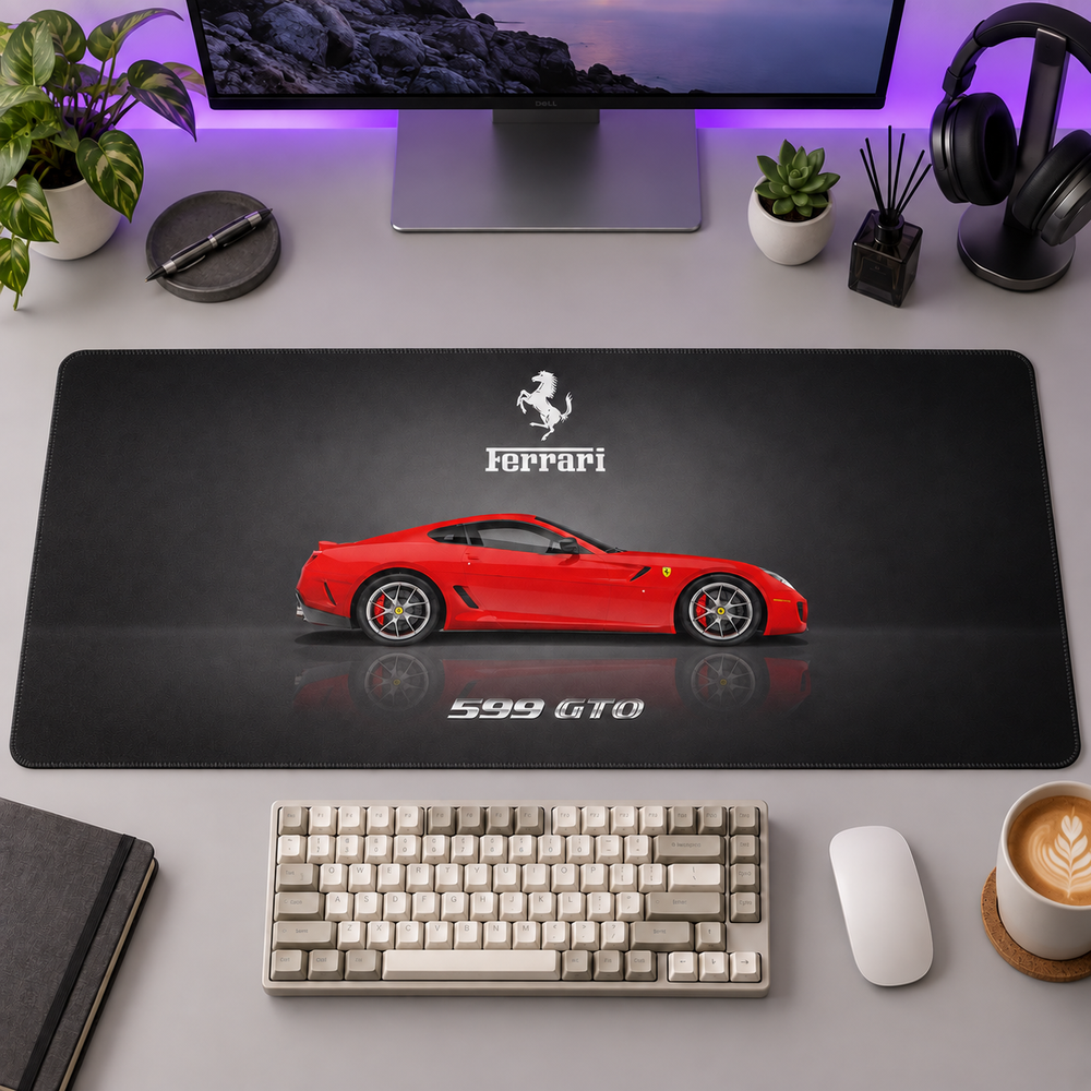 Ferrari 288 GTO Kırmızı Profil Mouse Pad - Y1179
