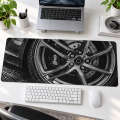 Spor Jant Siyah Beyaz Detay Mouse Pad - Y1268