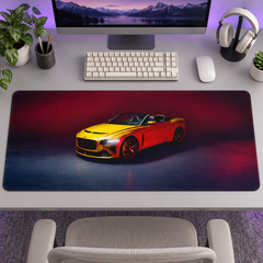 Sarı Cabrio Kızıl Stüdyo Mouse Pad - Y1289