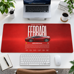 Ferrari 458 Speciale Kırmızı Afiş Mouse Pad - Y1313