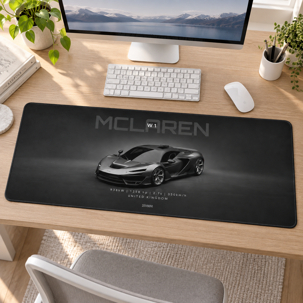 McLaren Gri Karanlık Stüdyo Mouse Pad - Y1325