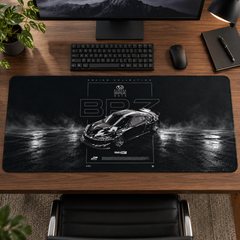 Subaru BRZ Siyah Teknik Afiş Mouse Pad - Y1477