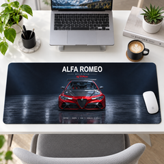 Alfa Romeo Kırmızı Stüdyo Mouse Pad - Y1483