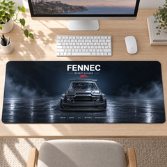 Fennec Siyah Dumanlı Stüdyo Mouse Pad - Y1505