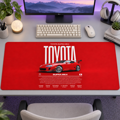 Toyota Supra MK4 Kırmızı Afiş Mouse Pad - Y1514