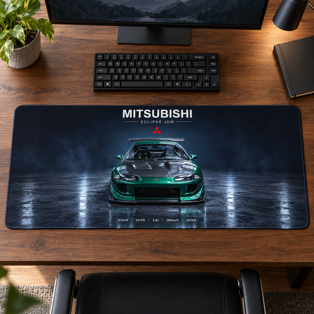 Mitsubishi Yeşil Stüdyo Yansıması Mouse Pad - Y1522