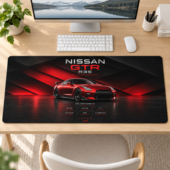 Nissan GT-R Kırmızı Garaj Mouse Pad - Y1545