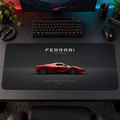 Ferrari Kırmızı Minimal Profil Mouse Pad - Y1601
