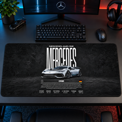 Mercedes-AMG ONE Siyah Teknik Afiş Mouse Pad - Y1606