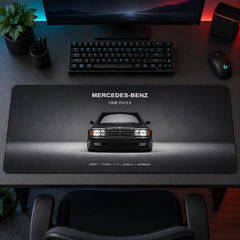 Mercedes-Benz Klasik Siyah Ön Görünüm Mouse Pad - Y1616