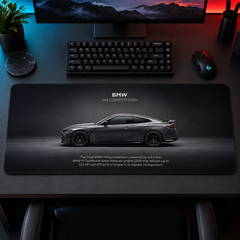 BMW Gri Sportif Profil Mouse Pad - Y1621