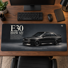BMW M3 E30 Klasik Teknik Afiş Mouse Pad - Y1632