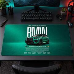 BMW M3 Competition Yeşil Afiş Mouse Pad - Y1716