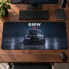 BMW Klasik Mavi Stüdyo Işıkları Mouse Pad - Y1767