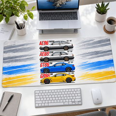 Toyota AE86 GT86 Renkli Nesiller Mouse Pad - Y1833