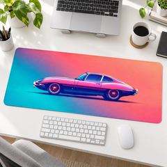 Pembe Klasik Coupe Neon Degrade Mouse Pad - Y1853