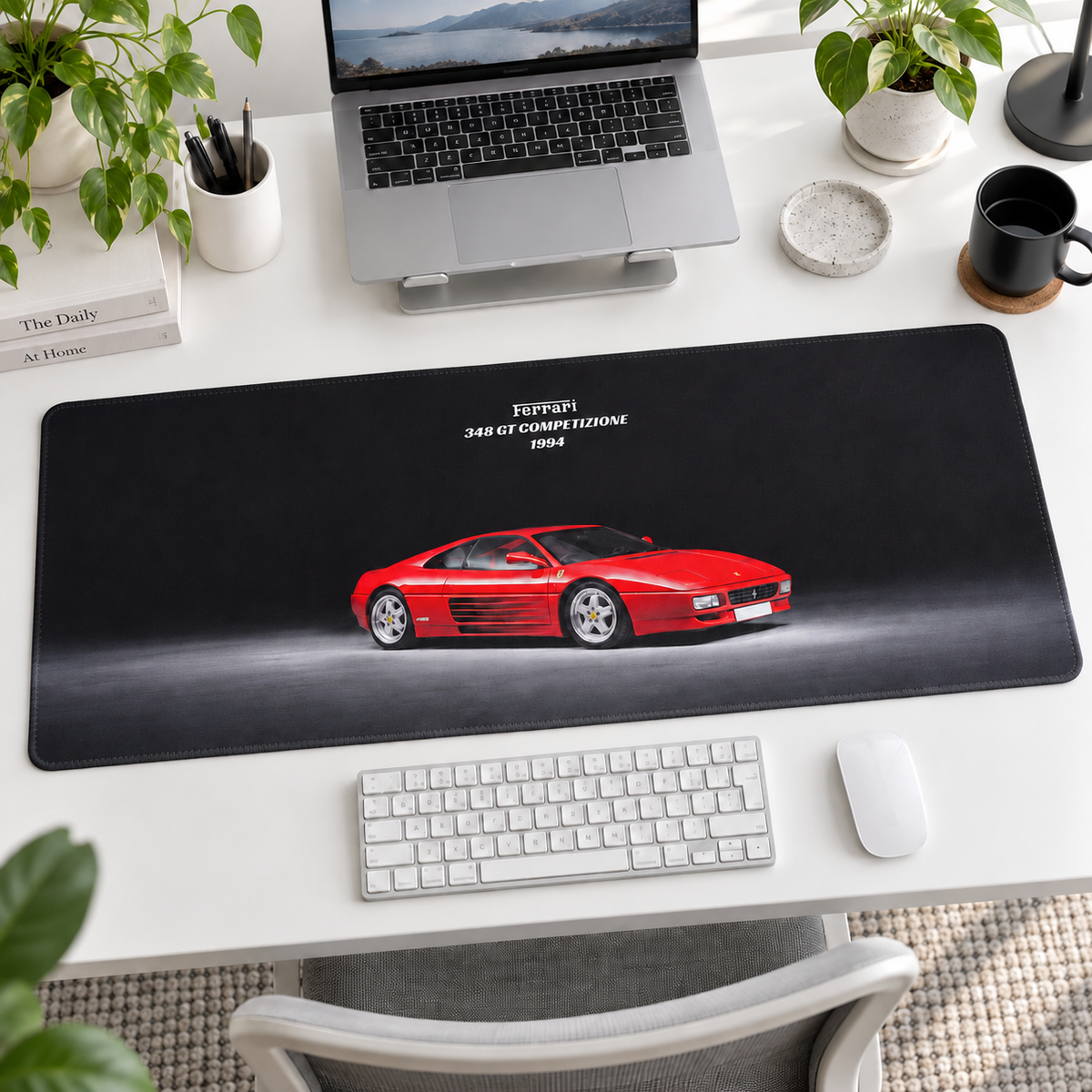 Ferrari 348 GTB Kırmızı Klasik Mouse Pad - Y1023