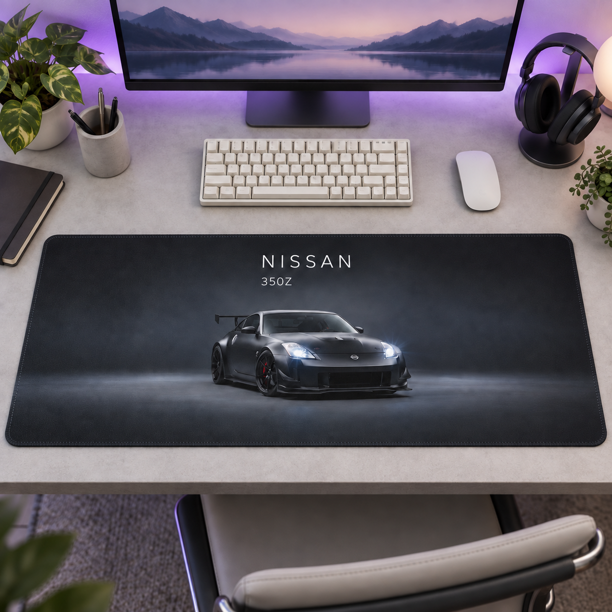 Nissan 350Z Siyah Stüdyo Mouse Pad - Y1049