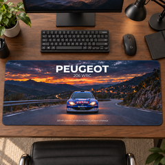 Peugeot 206 WRC Gün Batımı Rallisi Mouse Pad - Y1072