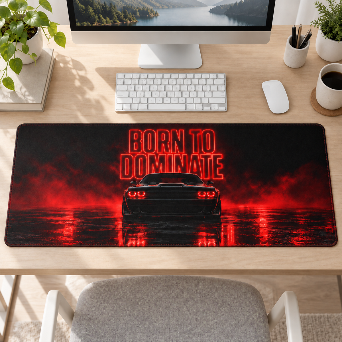 Dodge Challenger Born to Dominate Mouse Pad - Y1090