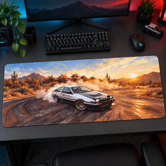 Toyota AE86 Çöl Drift Sahnesi Mouse Pad - Y1091