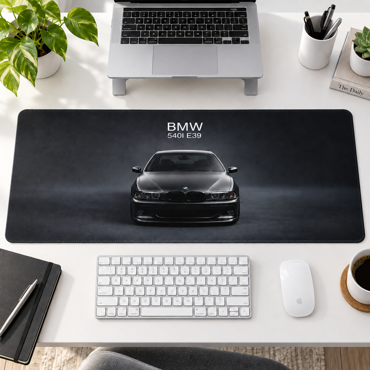 BMW Siyah Ön Görünüm Mouse Pad - Y1118
