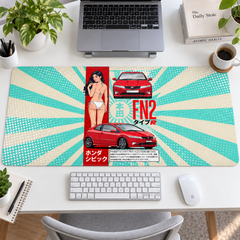 Honda Civic FN2 Manga Afişi Mouse Pad - Y1188