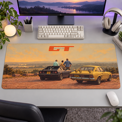 Klasik GT Gün Batımı Molası Mouse Pad - Y1244