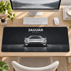 Jaguar XJ220 Gümüş Ön Görünüm Mouse Pad - Y1255