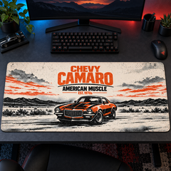 Chevy Camaro American Muscle Afişi Mouse Pad - Y1286
