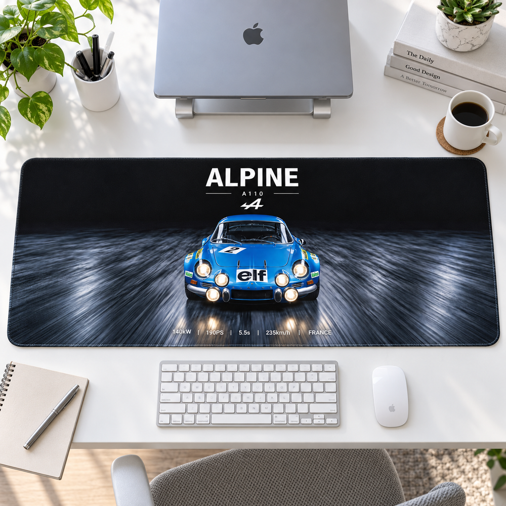 Alpine Mavi Stüdyo Işıkları Mouse Pad - Y1293