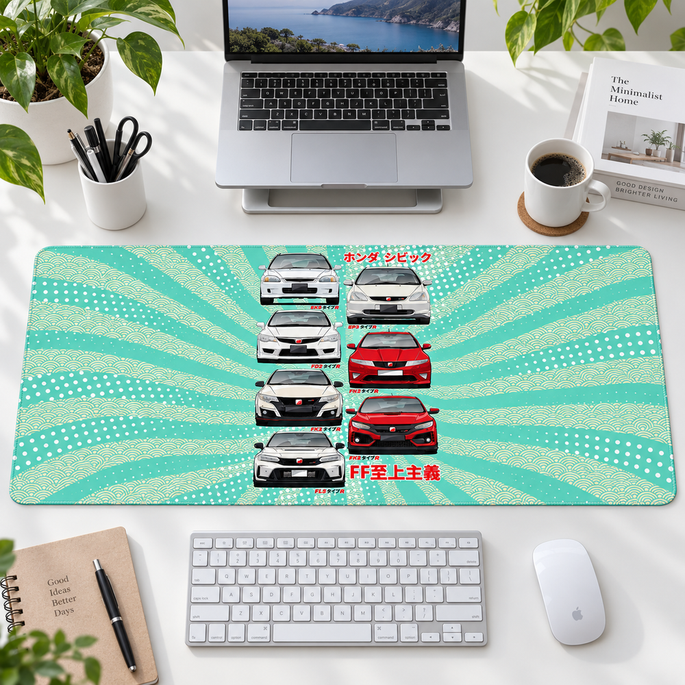 Japon Spor Sedanları Manga Koleksiyonu Mouse Pad - Y1308