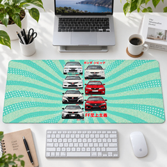 Japon Spor Sedanları Manga Koleksiyonu Mouse Pad - Y1308