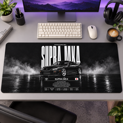 Toyota Supra MK4 Dumanlı Teknik Afiş Mouse Pad - Y1314