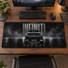 Infiniti G37S Dumanlı Teknik Afiş Mouse Pad - Y1332