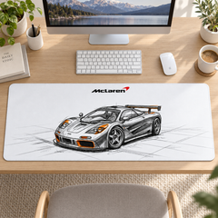 McLaren Yarış Otomobili Eskizi Mouse Pad - Y1335