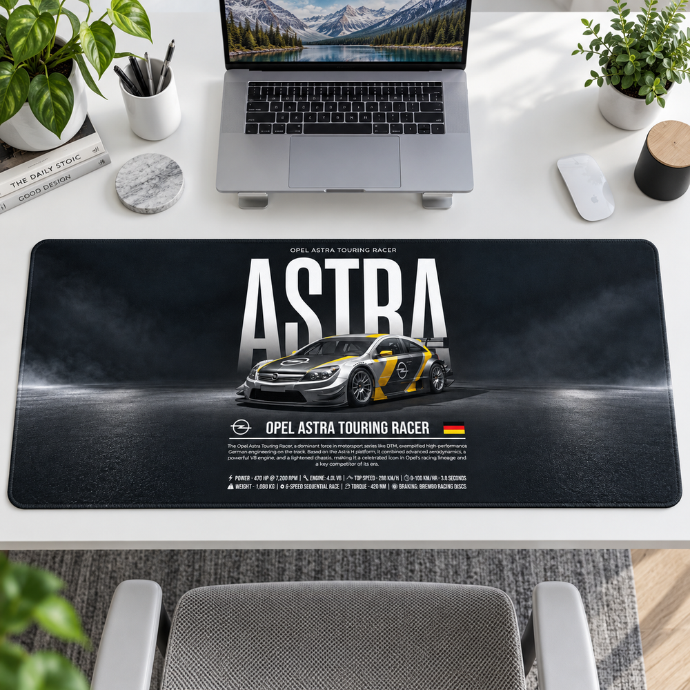 Opel Astra Touring Yarış Afişi Mouse Pad - Y1373