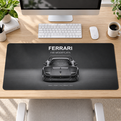 Ferrari F8 Karanlık Stüdyo Mouse Pad - Y1395