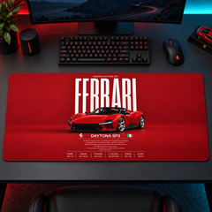 Ferrari Daytona SP3 Kırmızı Afiş Mouse Pad - Y1406