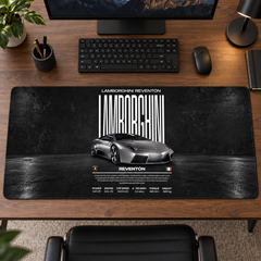Lamborghini Reventon Siyah Afiş Mouse Pad - Y1432