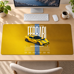 Ferrari Sarı Teknik Afiş Mouse Pad - Y1470