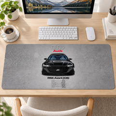 Audi RS6 Avant Gri Teknik Afiş Mouse Pad - Y1480