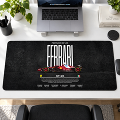 Ferrari Formula Teknik Afişi Mouse Pad - Y1488