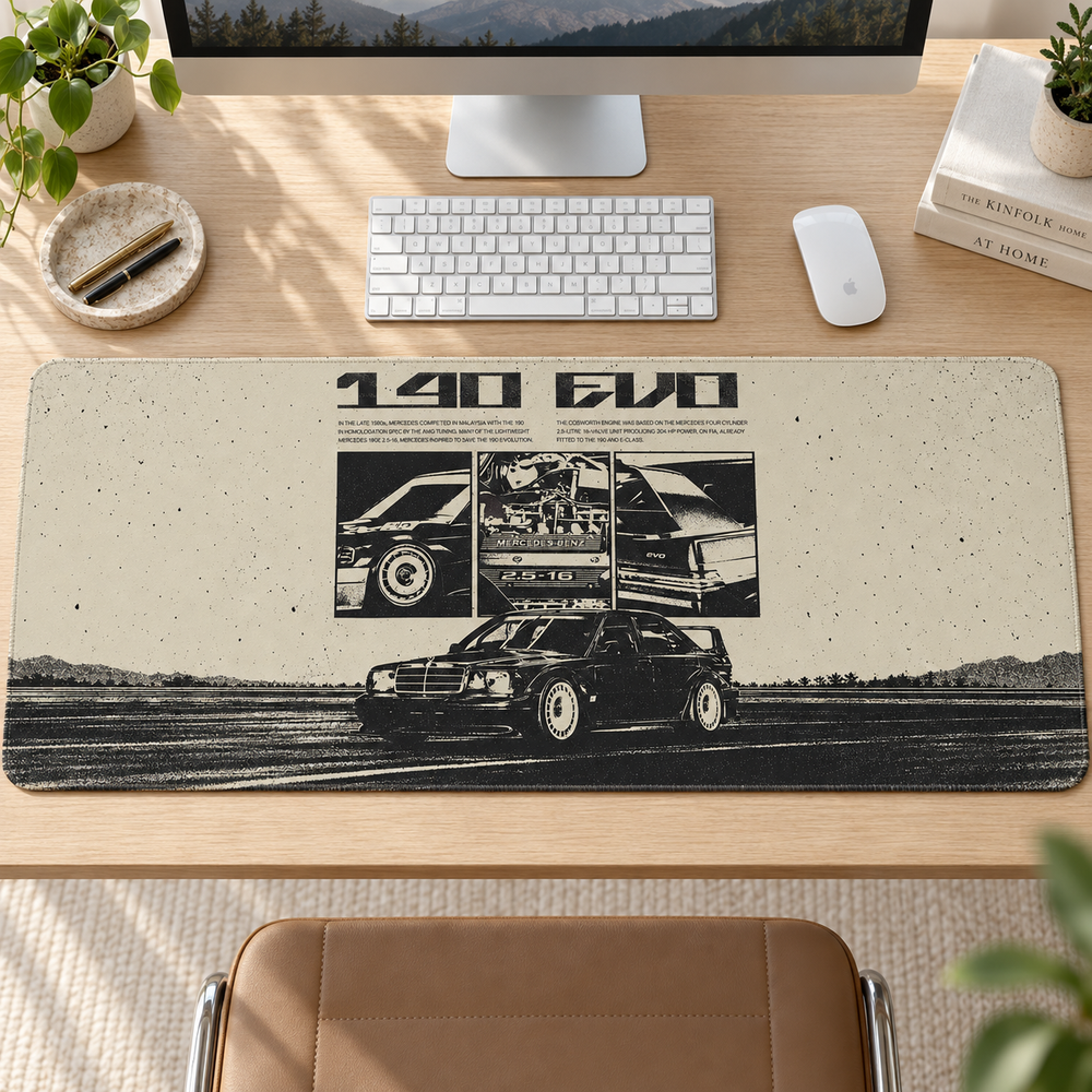 Klasik 140 EVO Eskitme Afiş Mouse Pad - Y1565