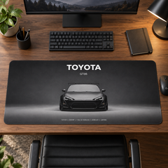 Toyota GT86 Gri Ön Görünüm Mouse Pad - Y1577